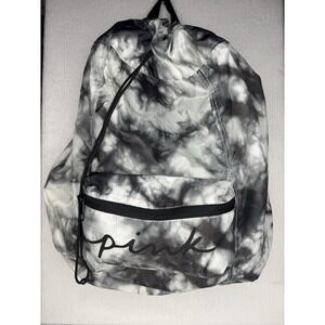 Victorias Secret PINK Tie Dye Packable Backpack Drawstring Convert To Fanny Pack